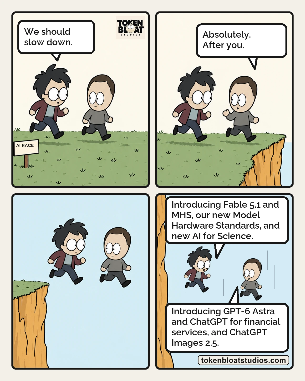 Token Bloat Studios Comic — After You