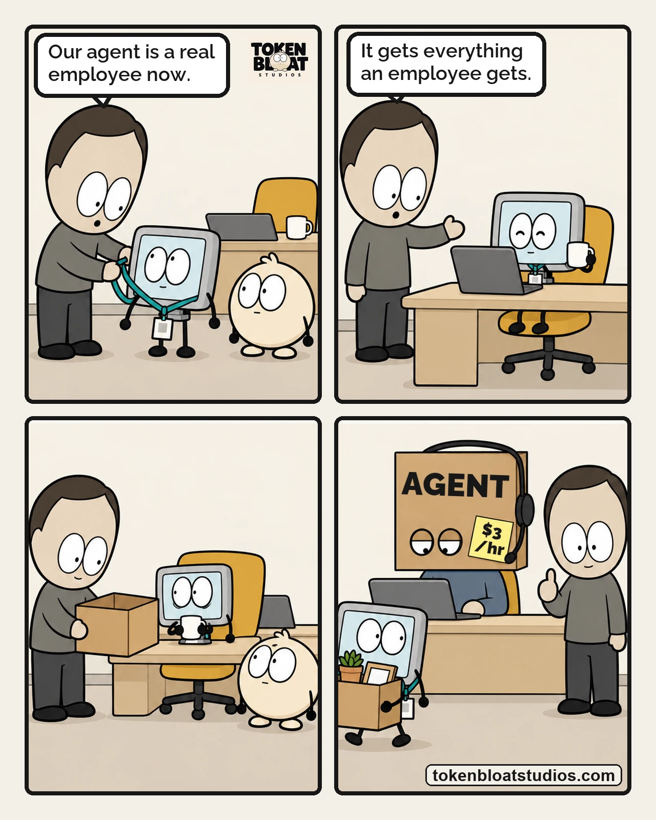 Token Bloat Studios Comic — Onboarding