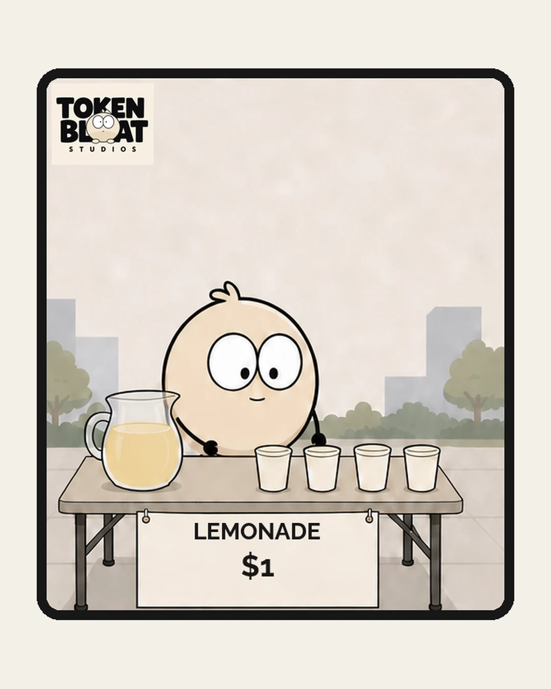 Lemonade Stand, panel 1 of 4