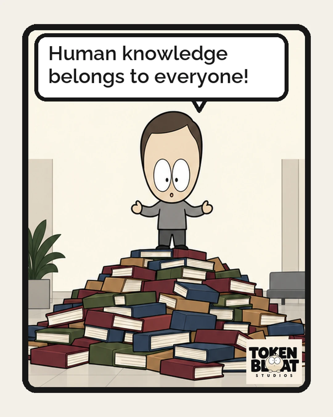 Open for Business, panel 1 of 4