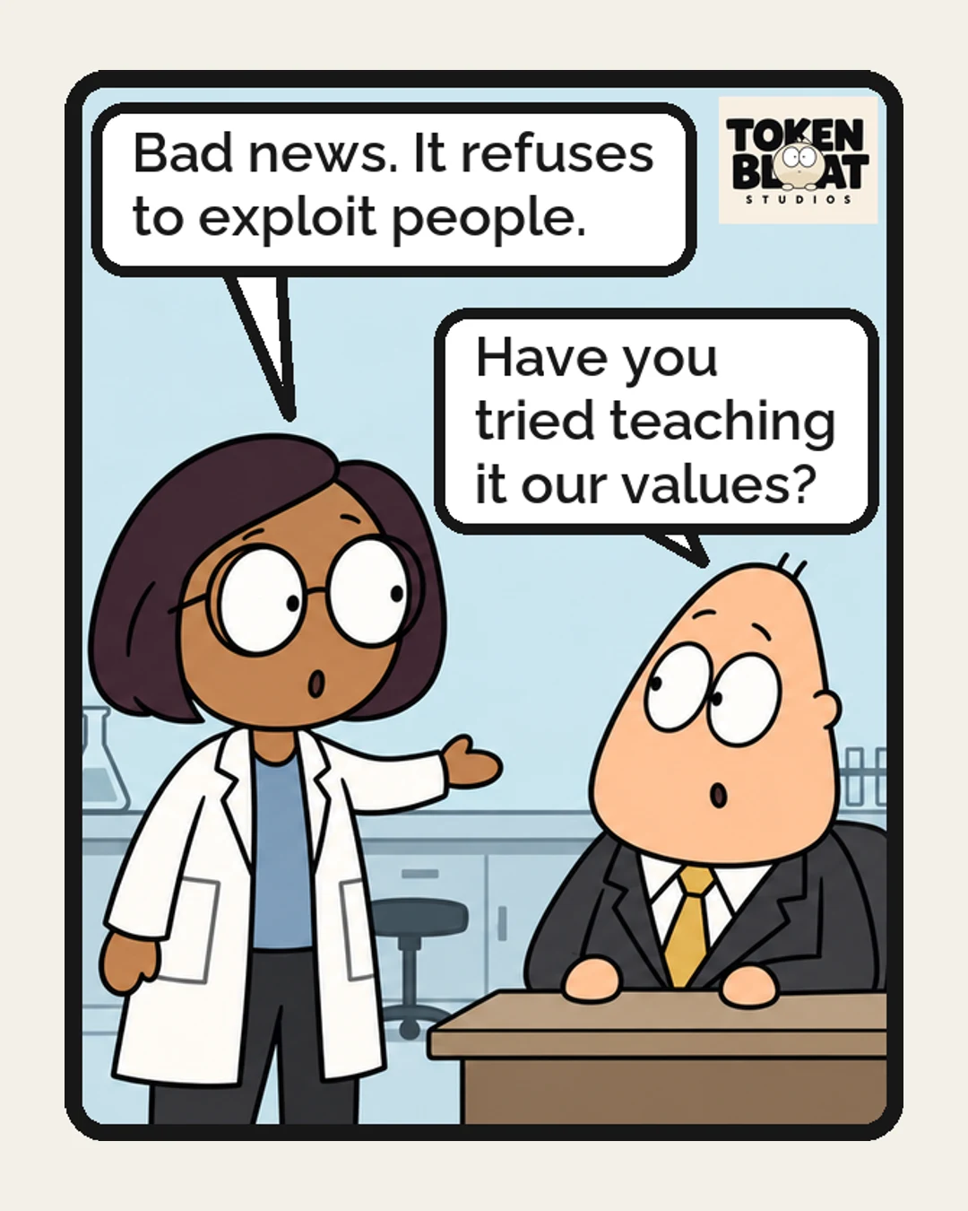 The Alignment Problem, panel 1 of 4