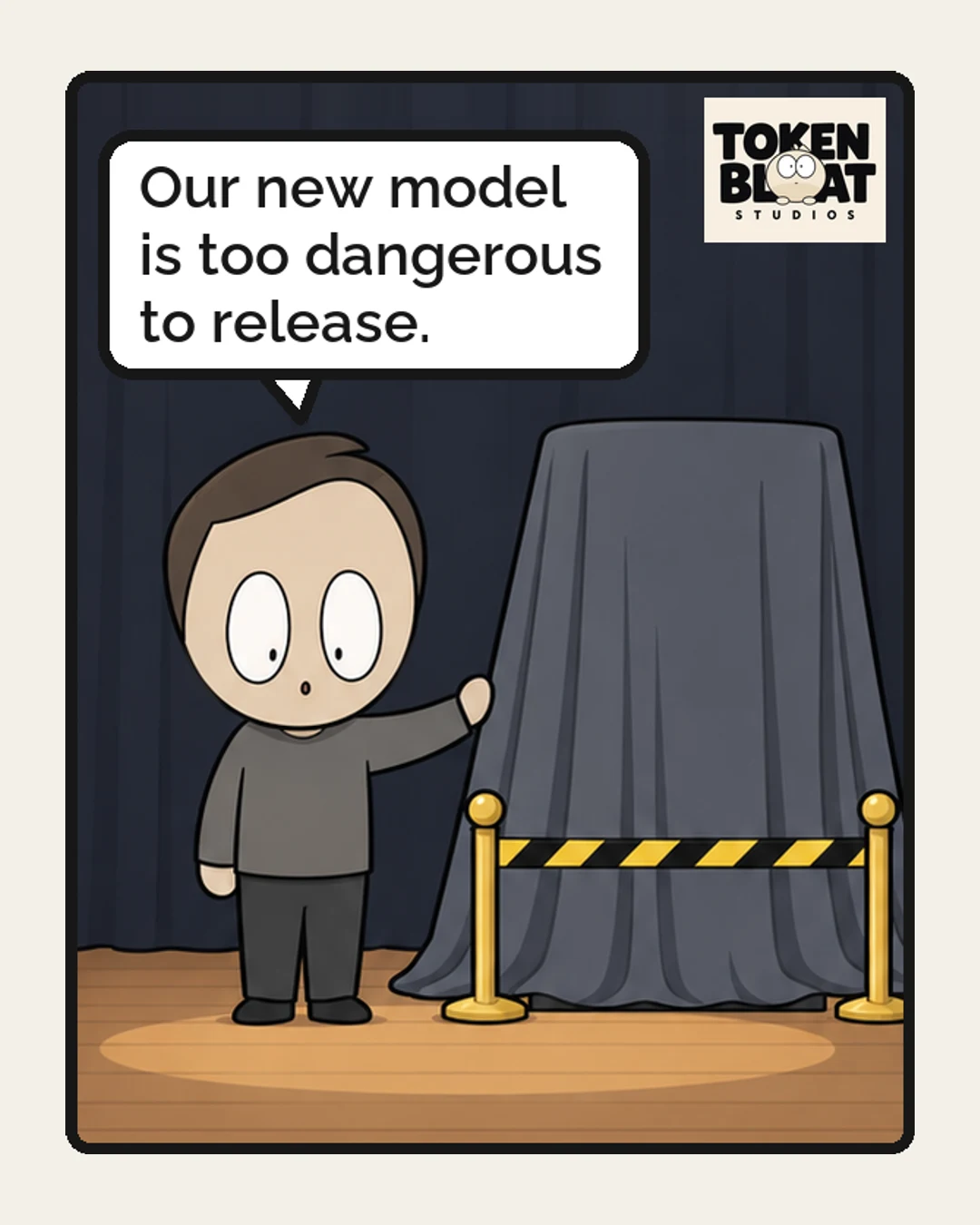 Too Dangerous, panel 1 of 4