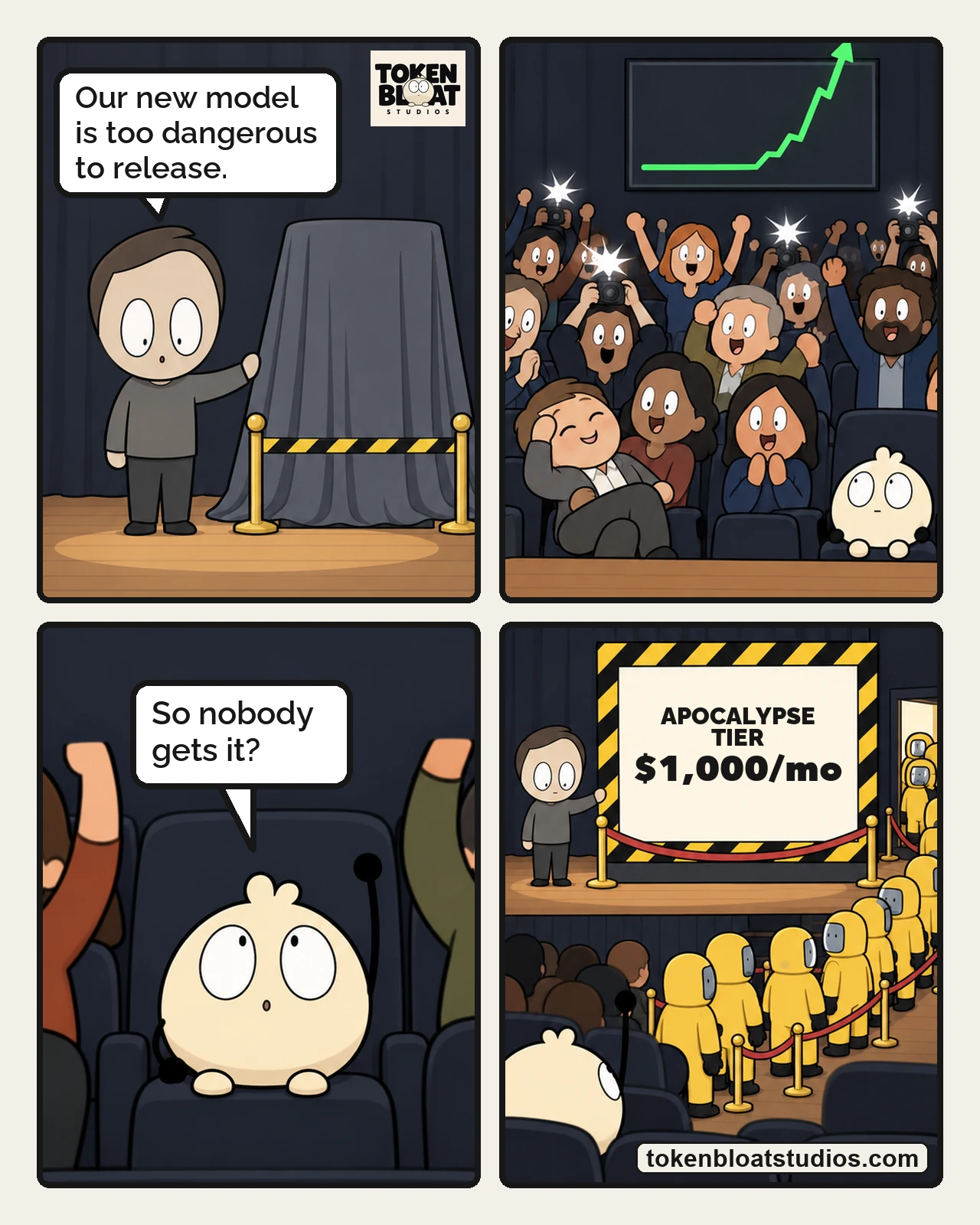 Token Bloat Studios Comic — Too Dangerous